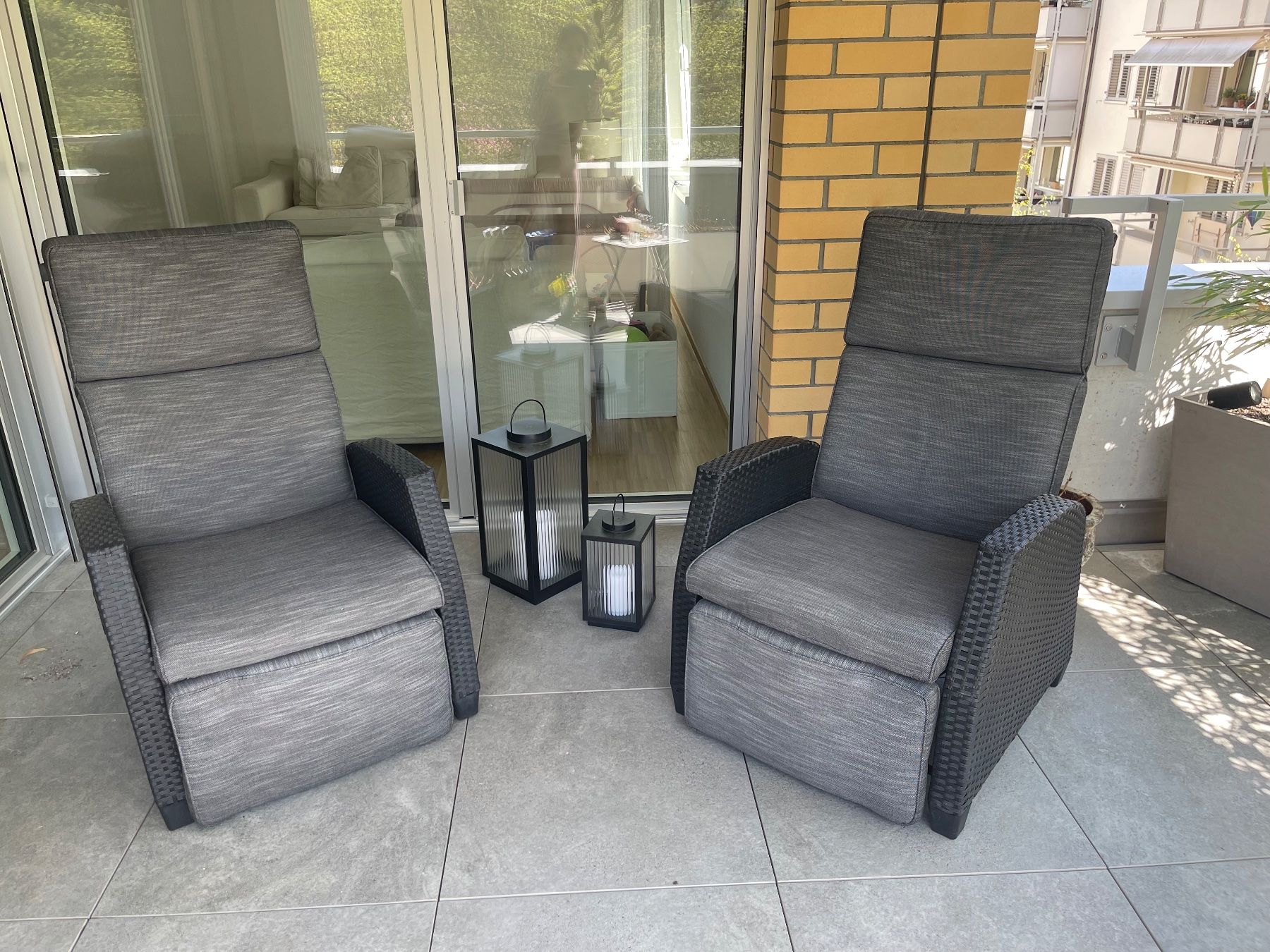 Sessel: Zwei outdoor Sessel / Liegen – Gebraucht aus Zürich von noe_2mn7