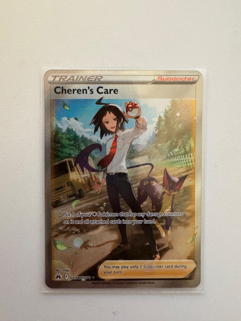 Pokémon Sammelbilder & Trading cards: Pokemon Cheren's Care CRZ GG58 – Neu (gemäss Beschreibung) aus Winterthur von hershanking