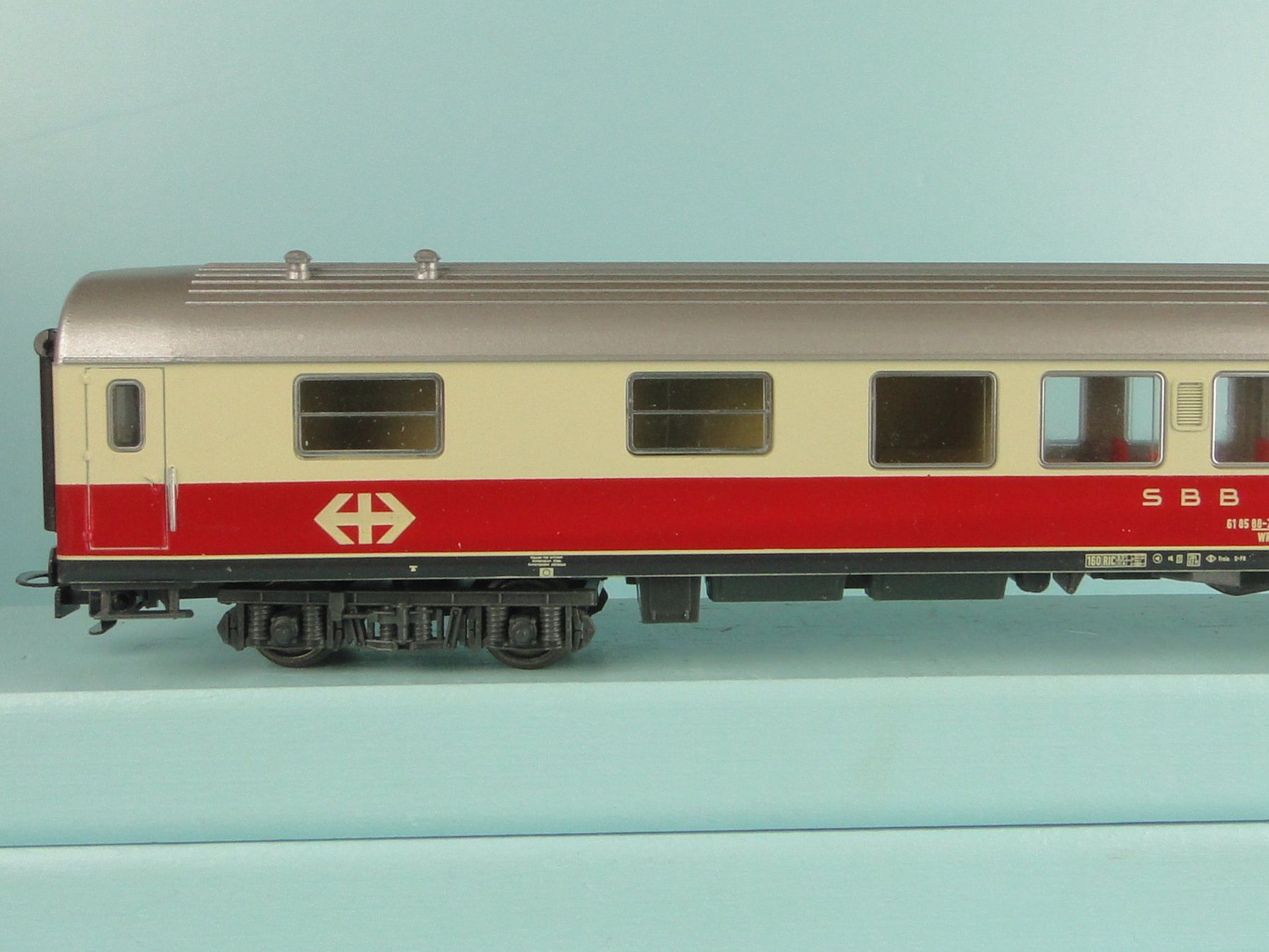 Liliput Modellini di ferrovie: Liliput 880 54 SBB RIC Restaurant – Usato da Bülach venduto da cann11 7