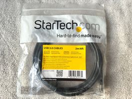 Startech SuperSpeed USB3.0 Extension Cable 2m A to A *NEU*