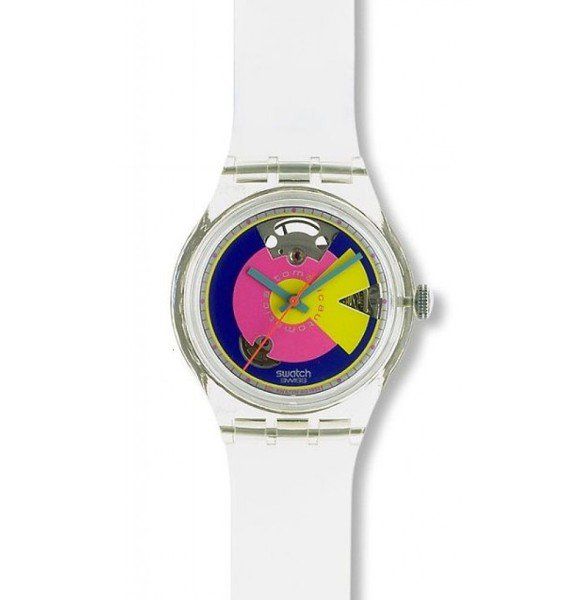 Swatch Orologi: SWATCH Automatic SAK 109 Happy Wheels von 1993 – Nuovo e nell'imballaggio originale da Heerbrugg venduto da bue_64