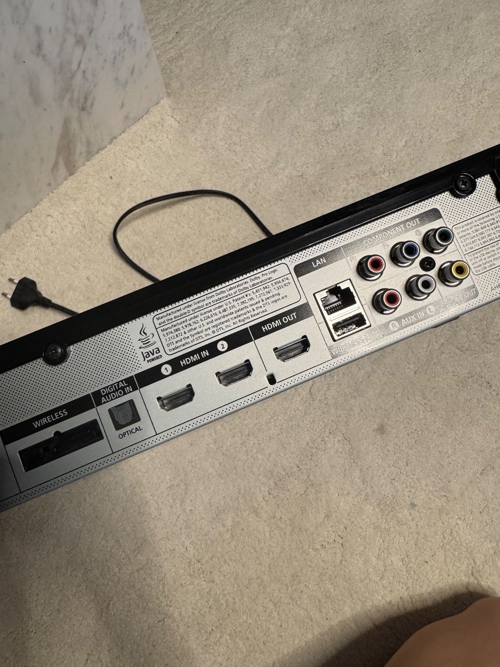 Samsung Lettore multimediale & Streamer: Samsung bluerey Disc – Usato da Aarau Rohr venduto da mic_d6nr 4
