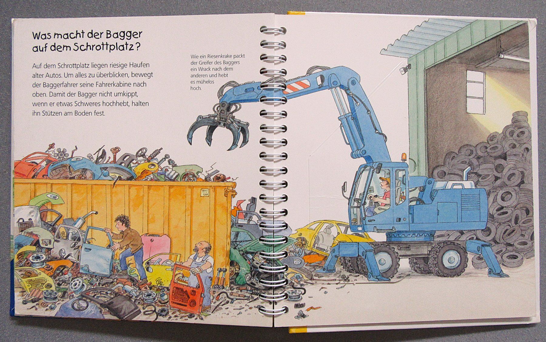 Bücher: Der Bagger - junior - Wieso ? Weshalb ? Warum ? – Gebraucht aus Auenstein von Padabimbim 6