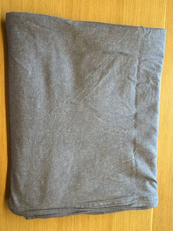 Duvetbezug 200/ 160 Jeansblau Fast neu