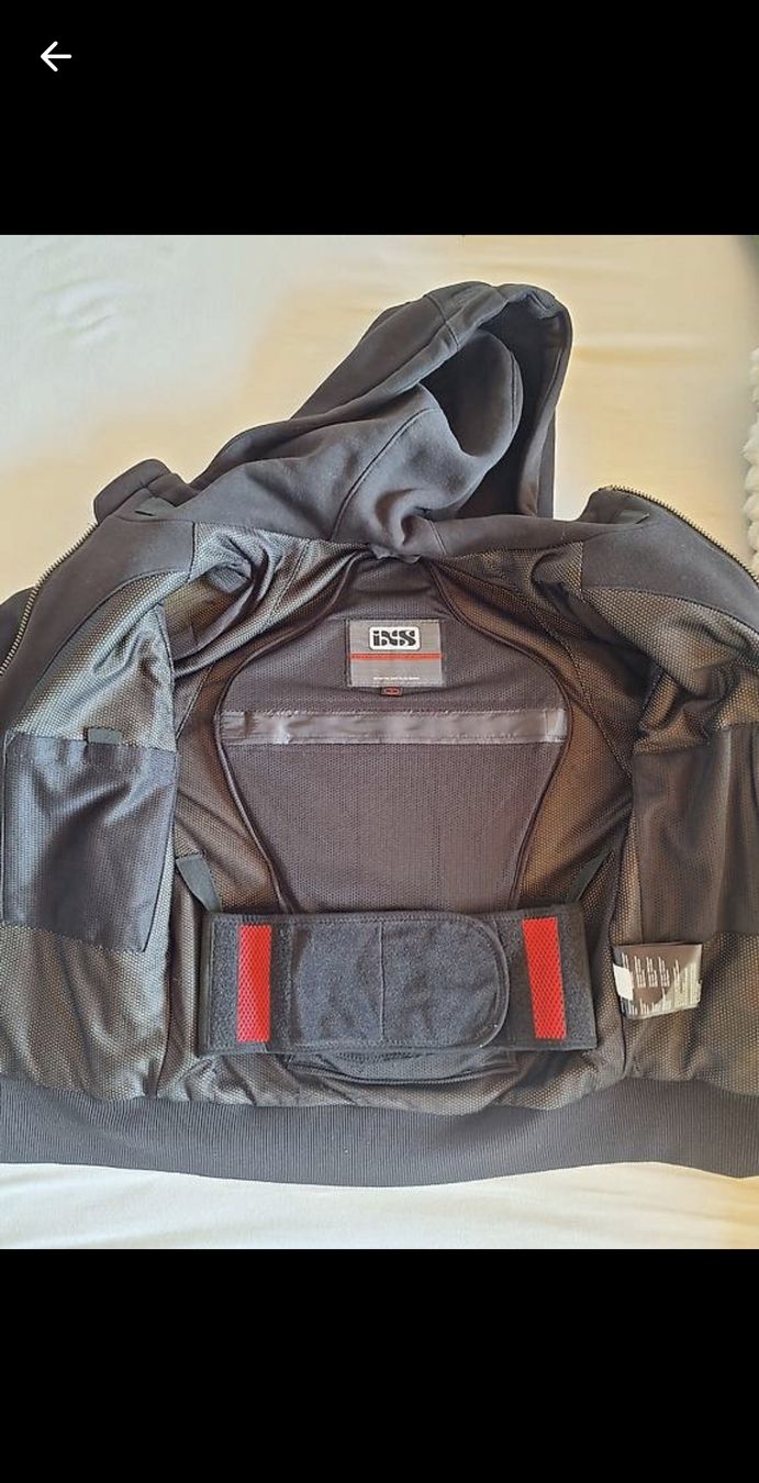 IXS Protezioni & Imbottiture: iXS Hoodie Men Gr. S – Nuovo (secondo la descrizione) da Tamins venduto da ari_c5kp 2