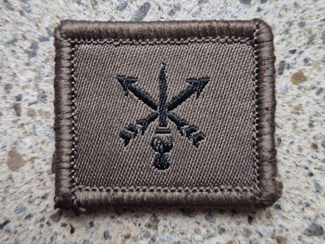 Schweizer Armee Plaketten & Abzeichen: *** Funktionsabzeichen AAD10 mit klett *** – Gebraucht aus Riedholz von fr_sIruP