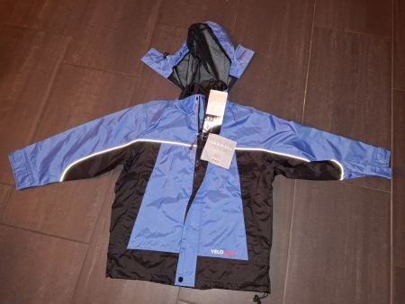 Neu und ungebraucht!Kinderregen-Windjacke von Rukka, Gr. 128