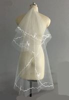 NEUER Braut - Schleier IVORY 1m 35cm ohne Kamm - 202947