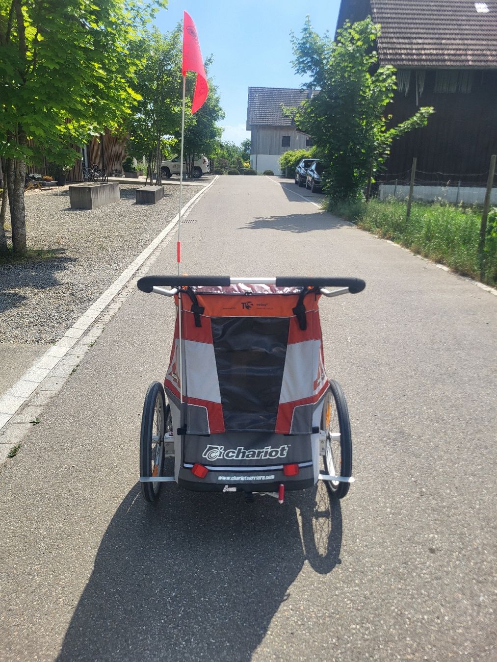 Thule Rimorchi: Thule Chariot Cougar 2 Veloanhänger – Usato da Gutenswil venduto da yve16 3