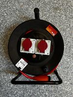 Verlängerungskabel Kabelrolle 230V/400V, 16A, neuwertig