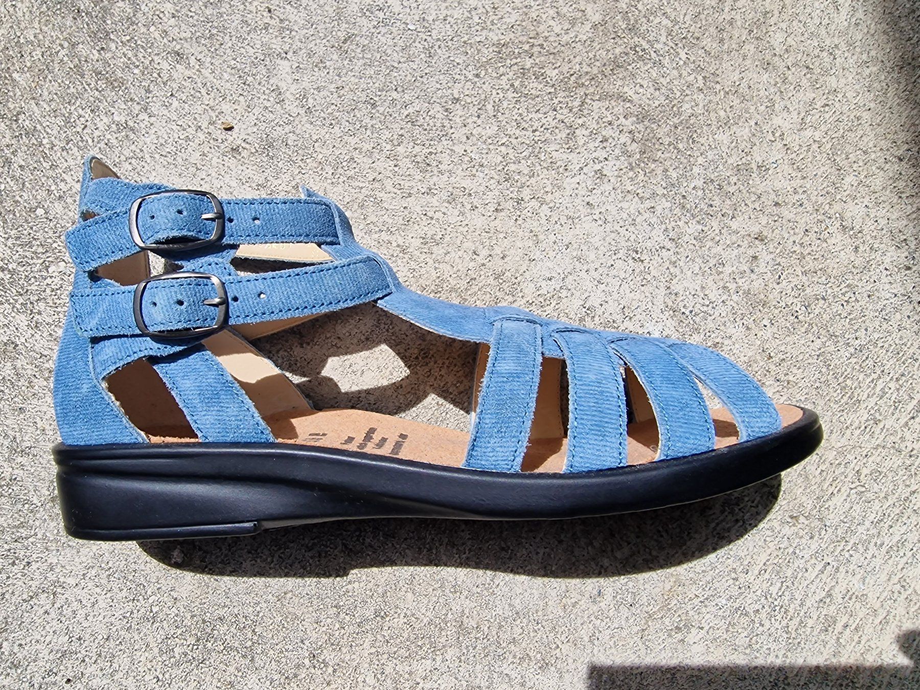Damenschuhe: Sandale Ganter blau Grösse 5.5 – Neu (gemäss Beschreibung) aus Zürich von todo_today 1