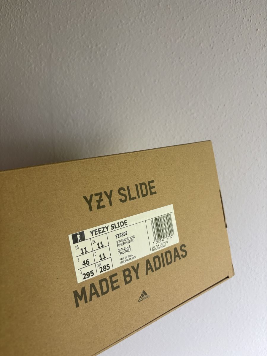 Adidas Scarpe da uomo: Yeezy Slide Bone Grösse 46 – Nuovo (secondo la descrizione) da Stetten SH venduto da mor_pr7f 6