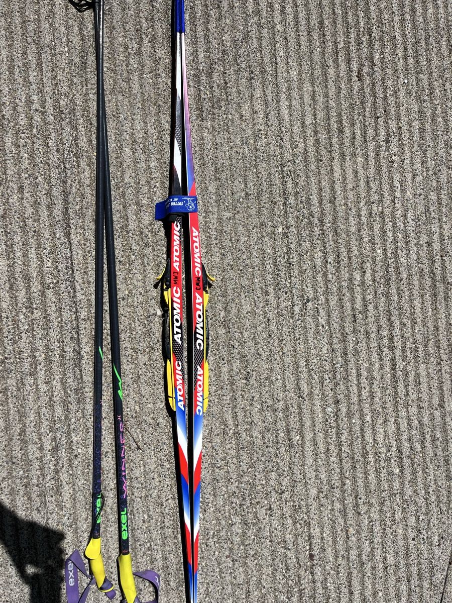 Atomic Sci: Langlauf skis and poles – Usato da Zollikerberg venduto da pmi_qh7z 3