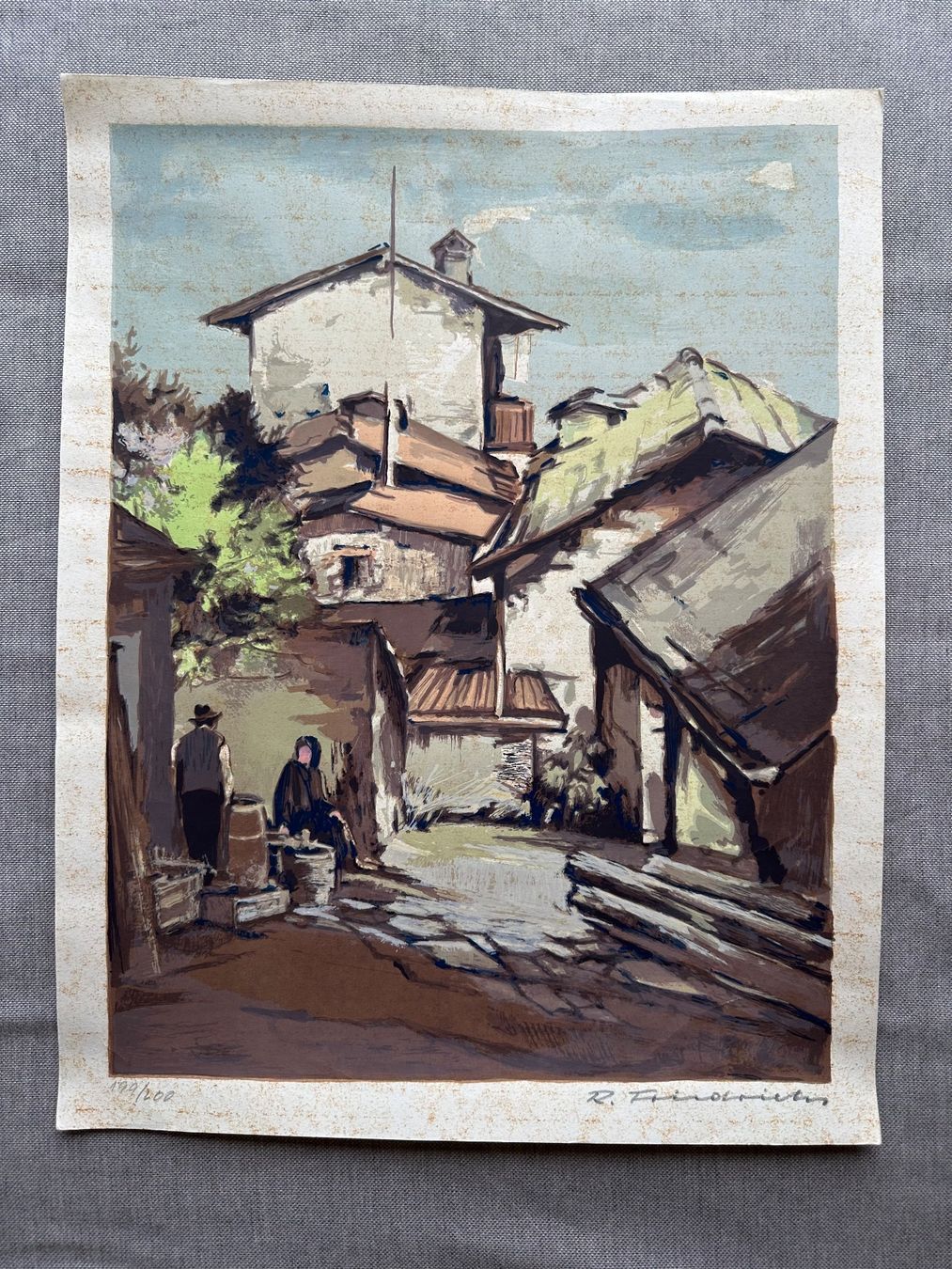 Grafica & Litografie: 2 Lithographien handsigniert, nummeriert – Usato da Wallisellen venduto da Flieder009 1