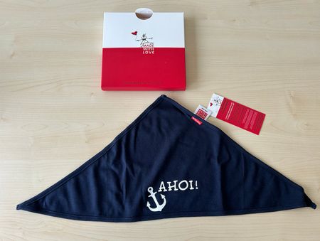 Kinder Bandana/Lätzchen "Ahoi" von made with love