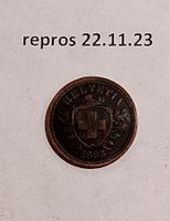 1 Rappen 1863 (Replica)