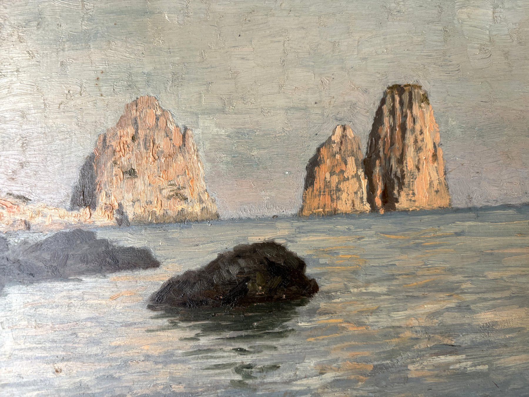 Tableaux: Fascinierete signierte Oel Bild – D'occasion à Zürich par Nofelet31 1