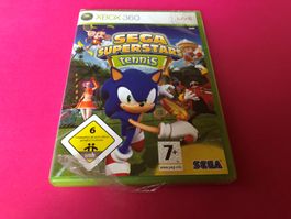 SEGA SUPERSTAR TENNIS SPIEL FÜR XBOX 360 FABRIKNEU