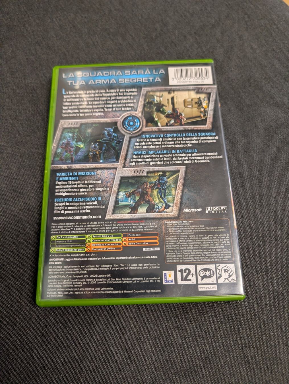 Giochi: Star wars republic commando Microsoft Xbox – Usato da Giubiasco venduto da Ticinerd 1