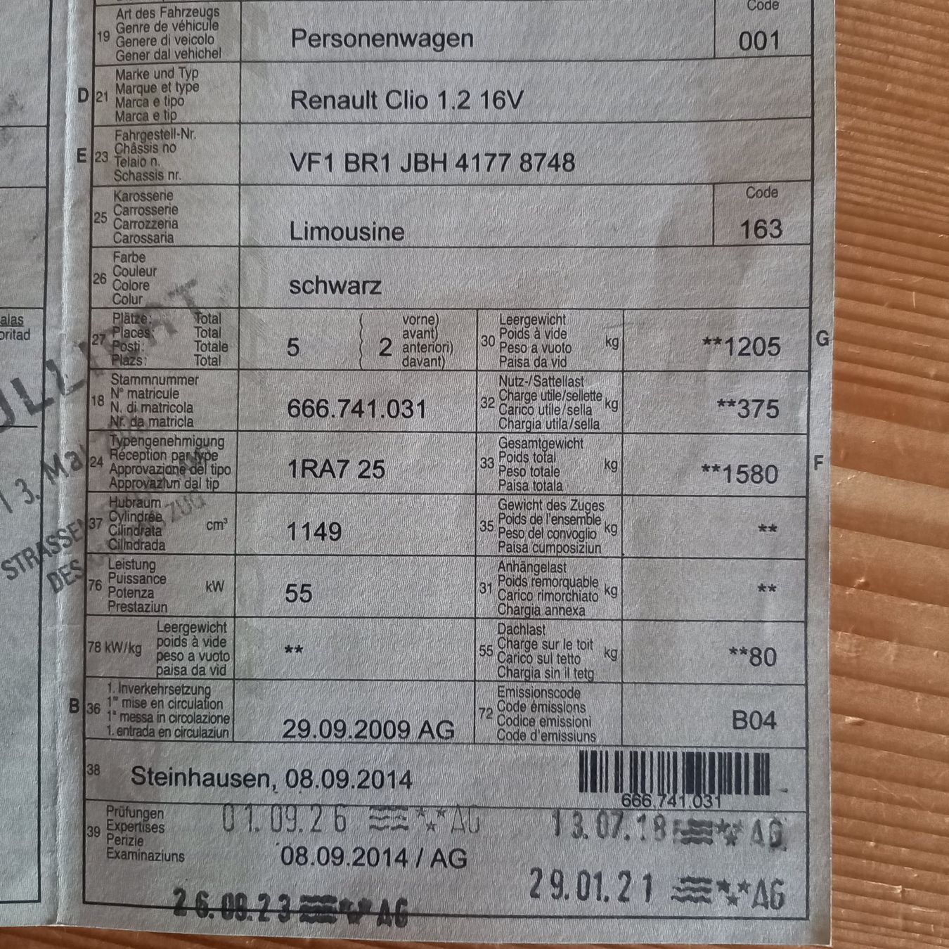 Renault Automobili: Renault Clio 1.2 neu ab MFK – Usato da Bözen venduto da Nick730 5