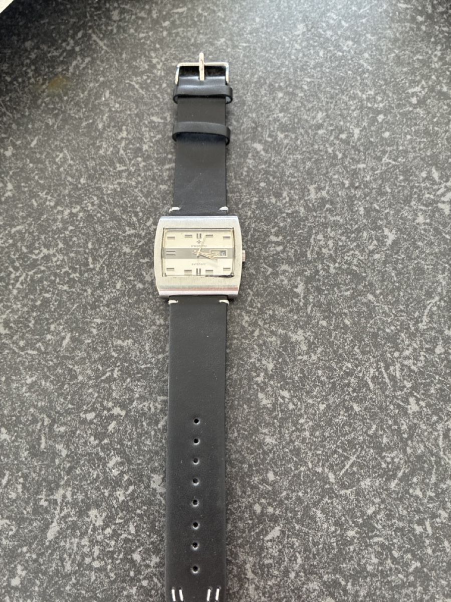Uhren: Pronto Automatic Herren Uhr mit Lederband gebraucht – Gebraucht aus Chur von jasi18