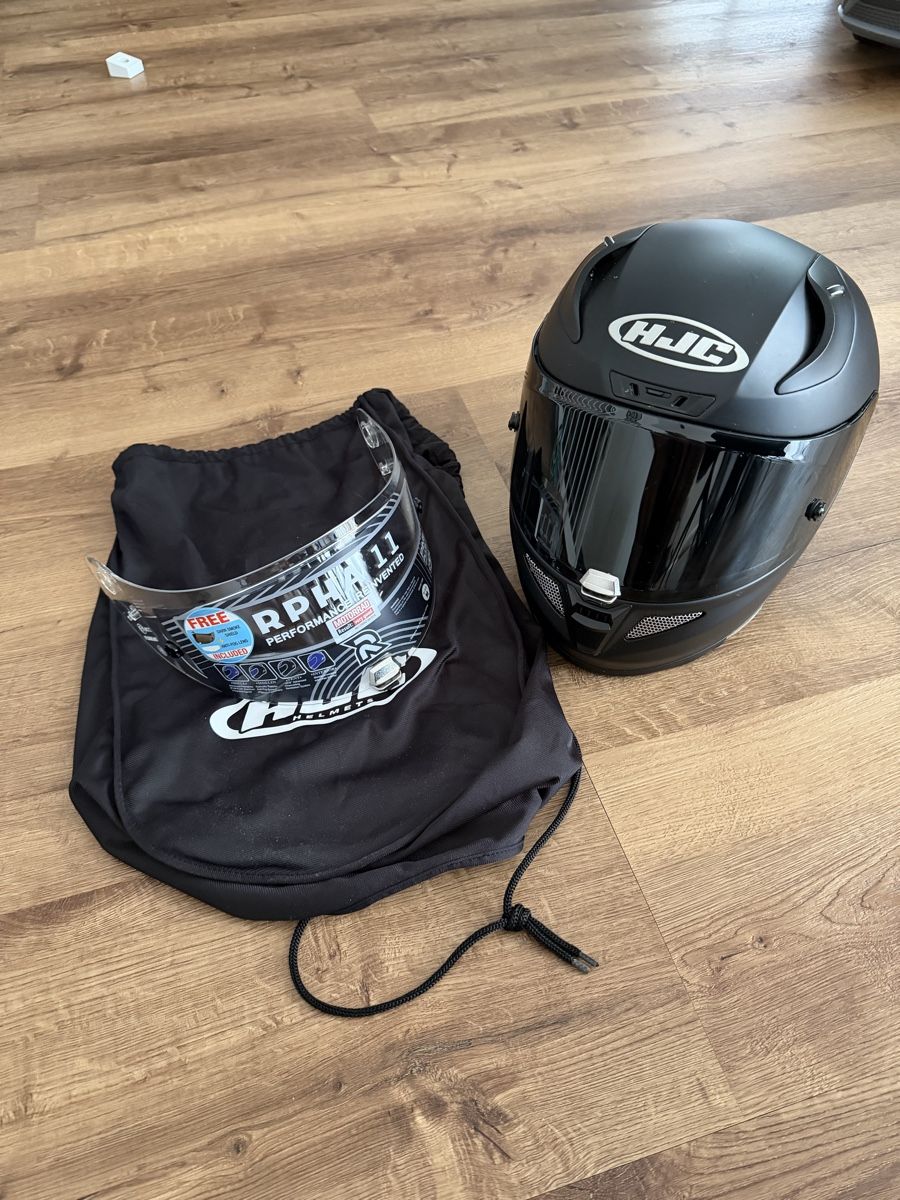 HJC Caschi & visiere: HJC Motorradhelm schwarz matt – Usato da Sirnach venduto da nj_cupra