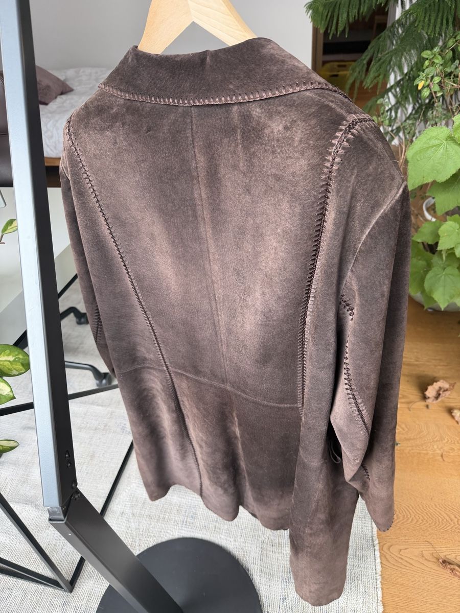 Gerry Weber Cappotti: Samoon/Gerry Weber Rauhlederjacke - Grösse 50 – Usato da Weggis venduto da agabara77 7