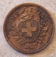 1 RAPPEN SCHWEIZ - JAHR 1937
