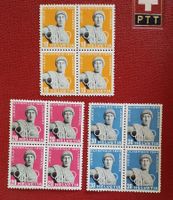 1944 Satz Werbemarken, im 4-Block postfrisch