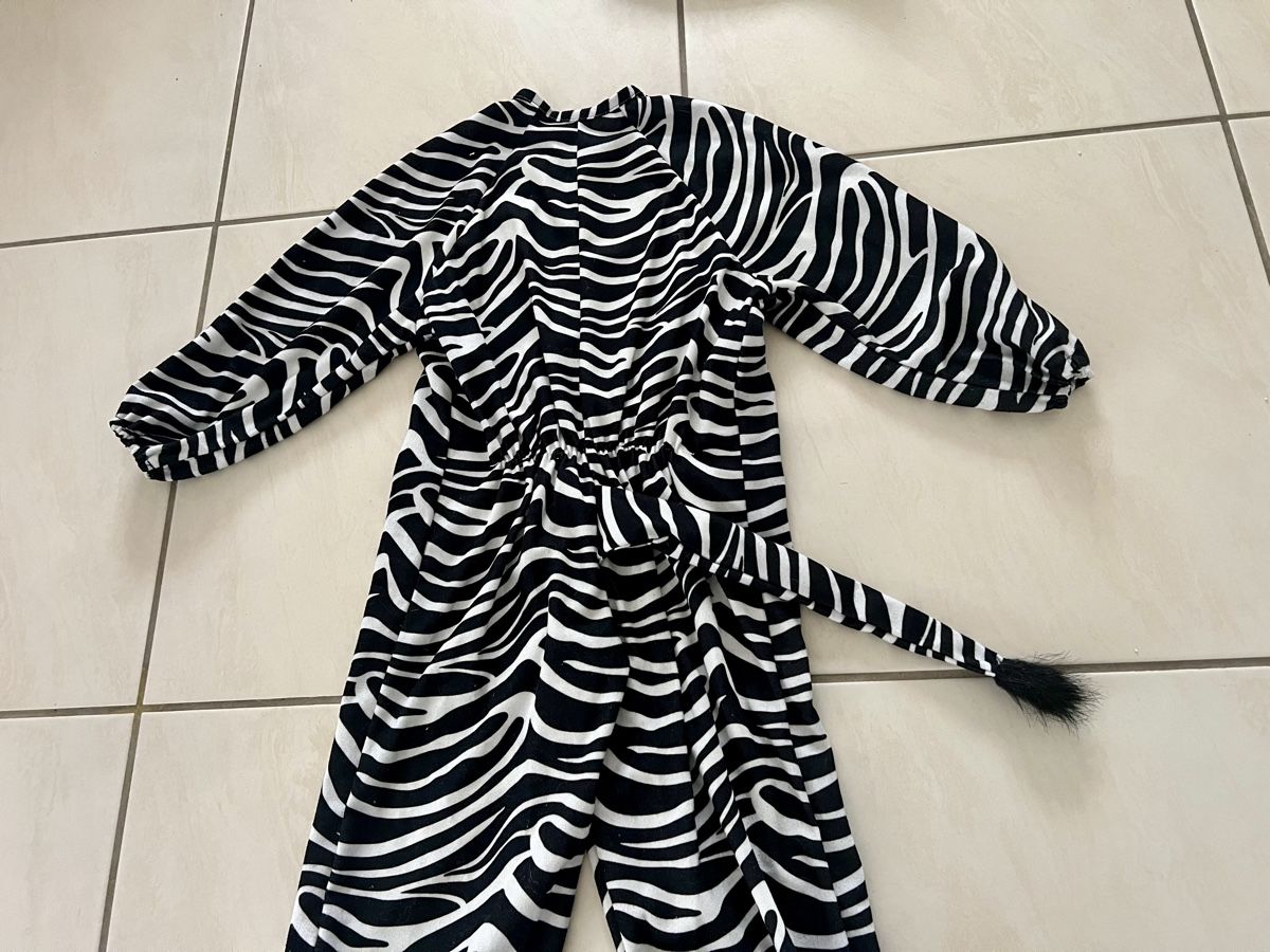 Costumi: Zebra Kostüm 110/116 – Usato da Lupsingen venduto da Aniorek 3