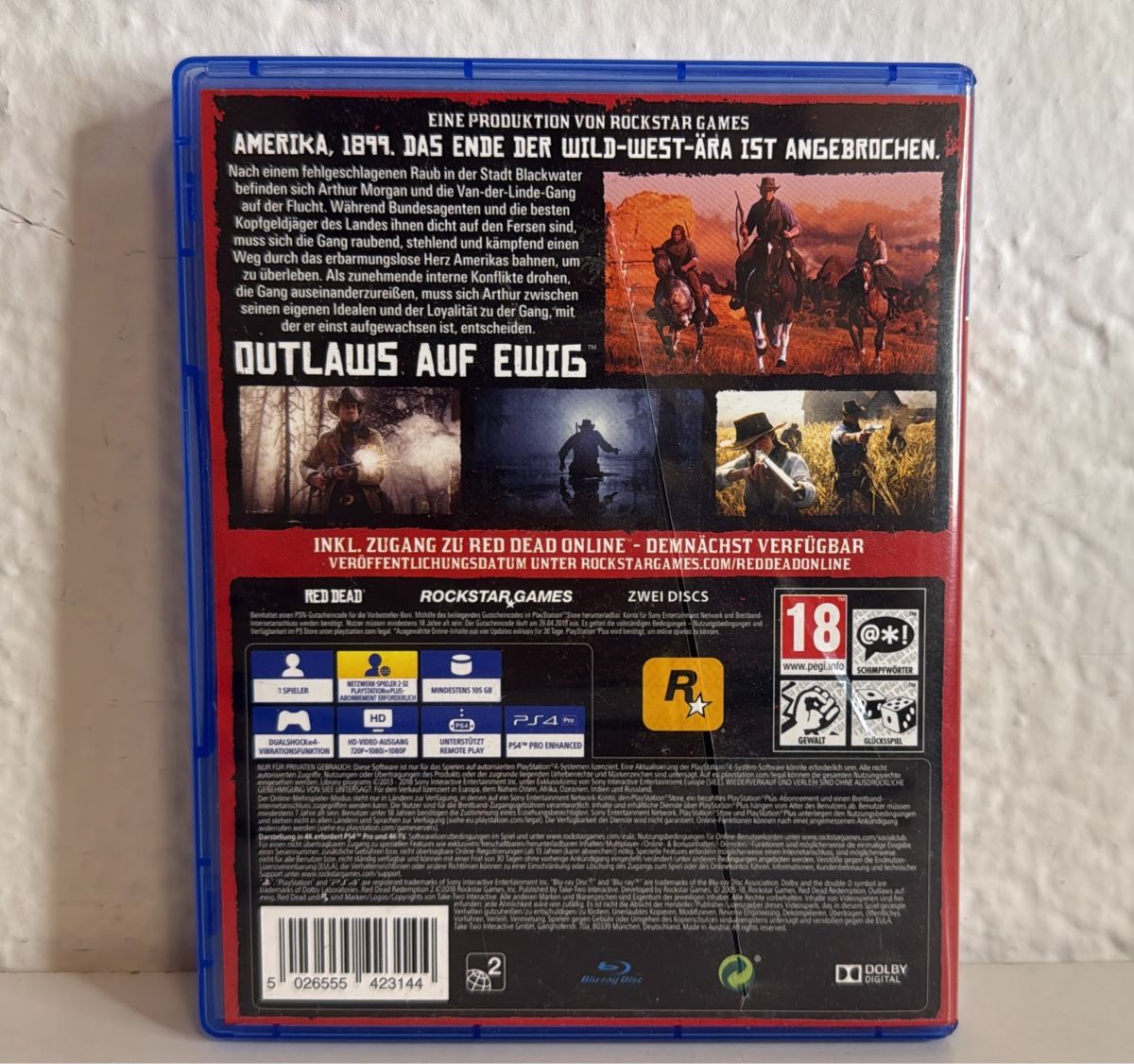 Sony Spiele: Red Dead Redemption 2 PS4/PS5 Game – Gebraucht aus Ehrendingen von bubulence 2