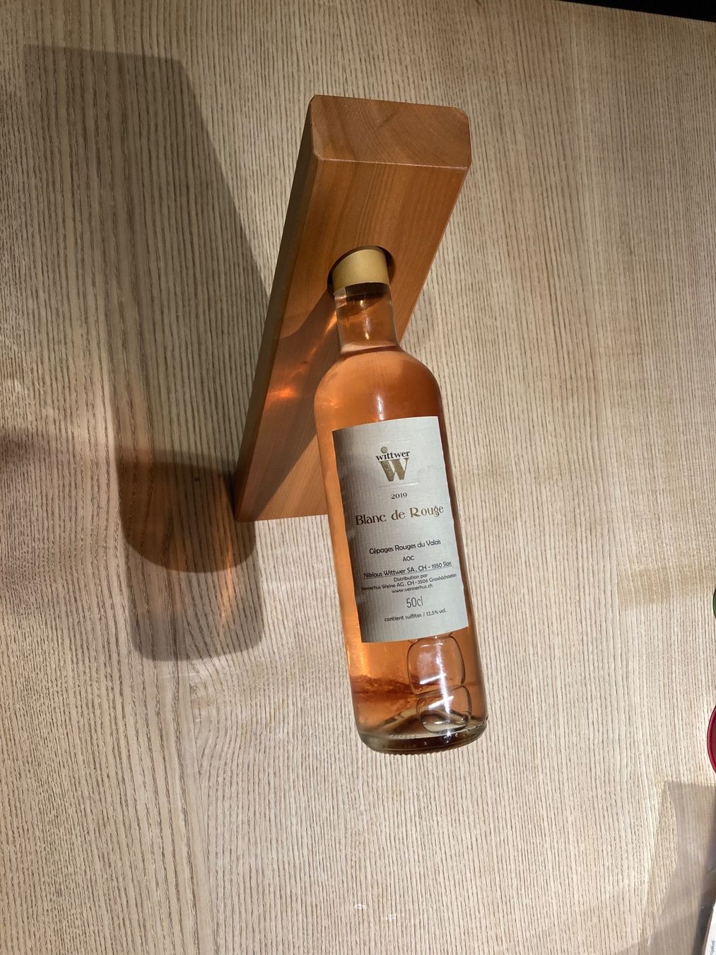 Vino: Weinflaschenhalter, Deko, Geschenk – Nuovo (secondo la descrizione) da Rüderswil venduto da xander10 1