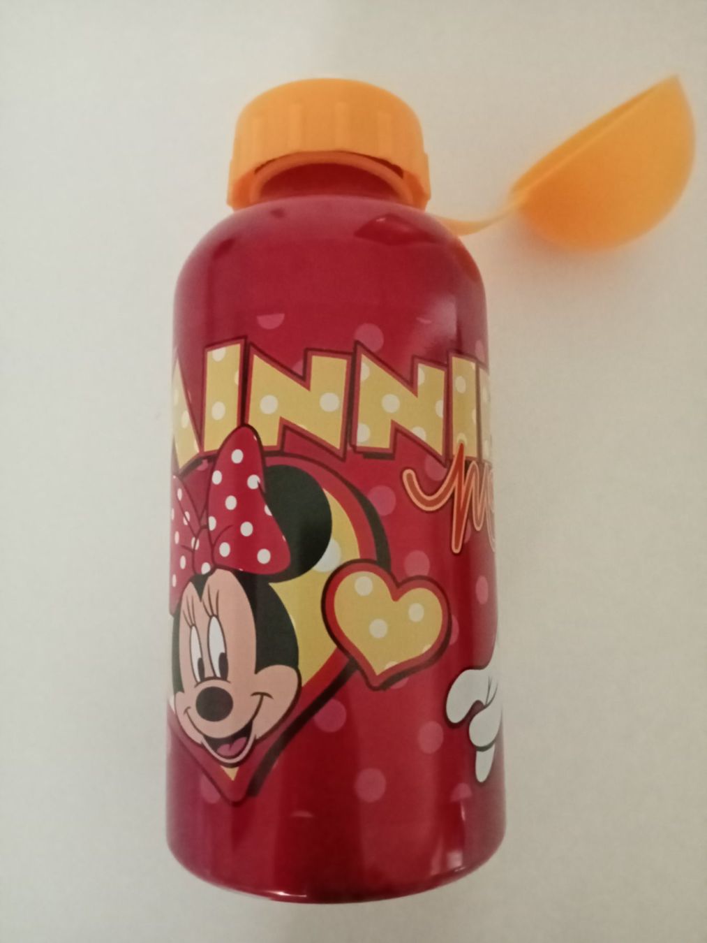 Trinkflaschen & Thermosflaschen: Alu Trinkflasche-MINNIE MOUSE-rot – Neu und originalverpackt aus Rupperswil von big-one-sale