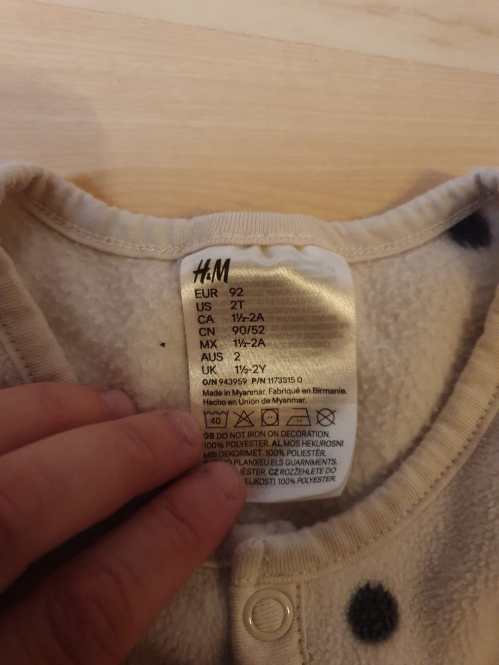 H&M Pyjamas & Ähnliches: Fleecepyjama grösse 92 – Gebraucht aus Reutigen von Easy0807 1