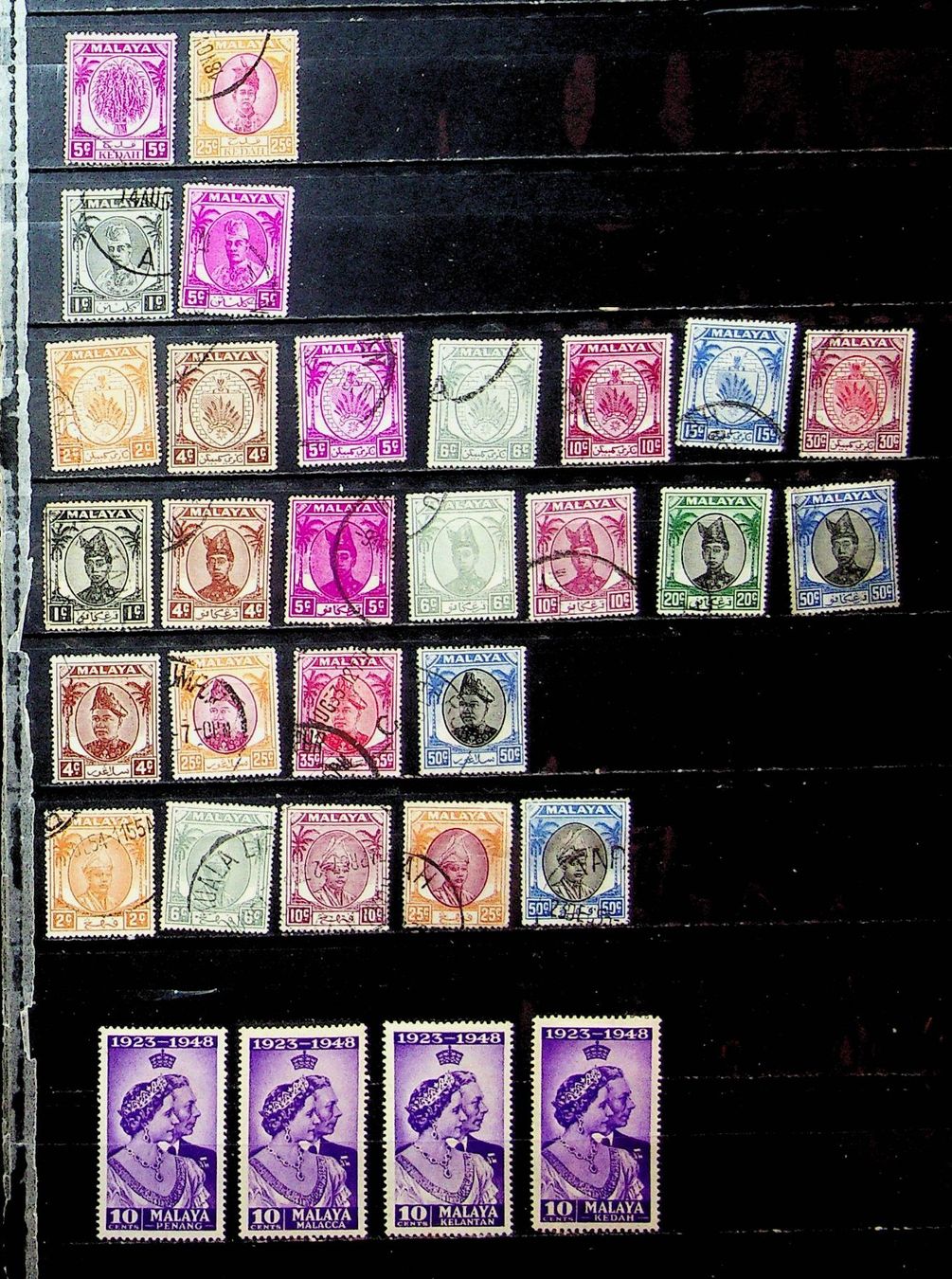 Alle Briefmarken: ÉTATS MALAIS  TIMBRES OBLITÉRÉS  /U612 – Neu (gemäss Beschreibung) aus Estavayer-le-Lac von nane85