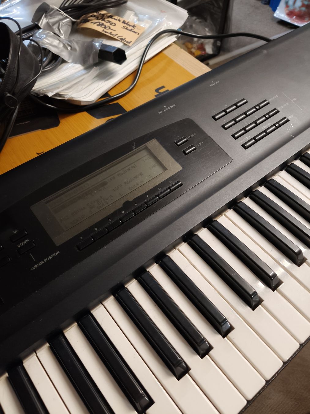 Korg 01/W FD Workstation - Vintage Synth-Klassiker! (Gebraucht) in