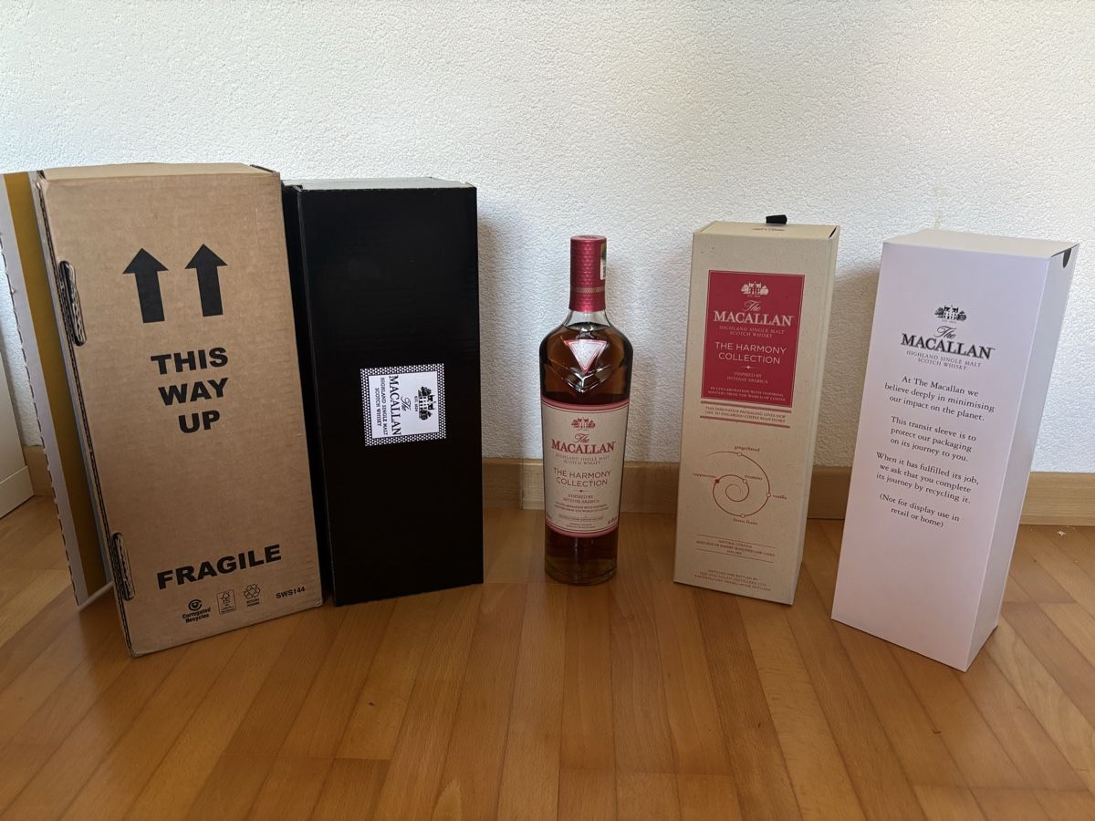 Macallan Bevande alcoliche: Macallan Harmony Intense Arabica, neu – Nuovo e nell'imballaggio originale da Jonen venduto da CouplingConstant