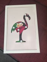 Flamingo Bild mit Beleuchtung