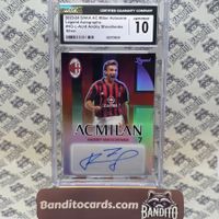 Daka AC Milan Andriy Shevchenko Auto /40 - CGC 10 topps
