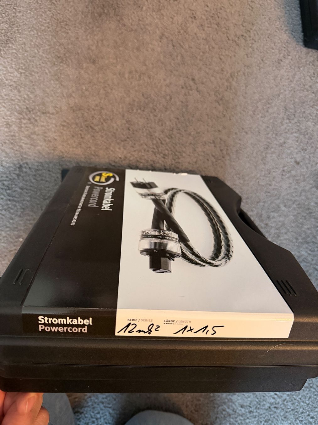 Kabel: Stromkabel Silent Wire Powercord 1,5 Meter Netzkabel – Gebraucht aus Horgen von Auction-Kings 1