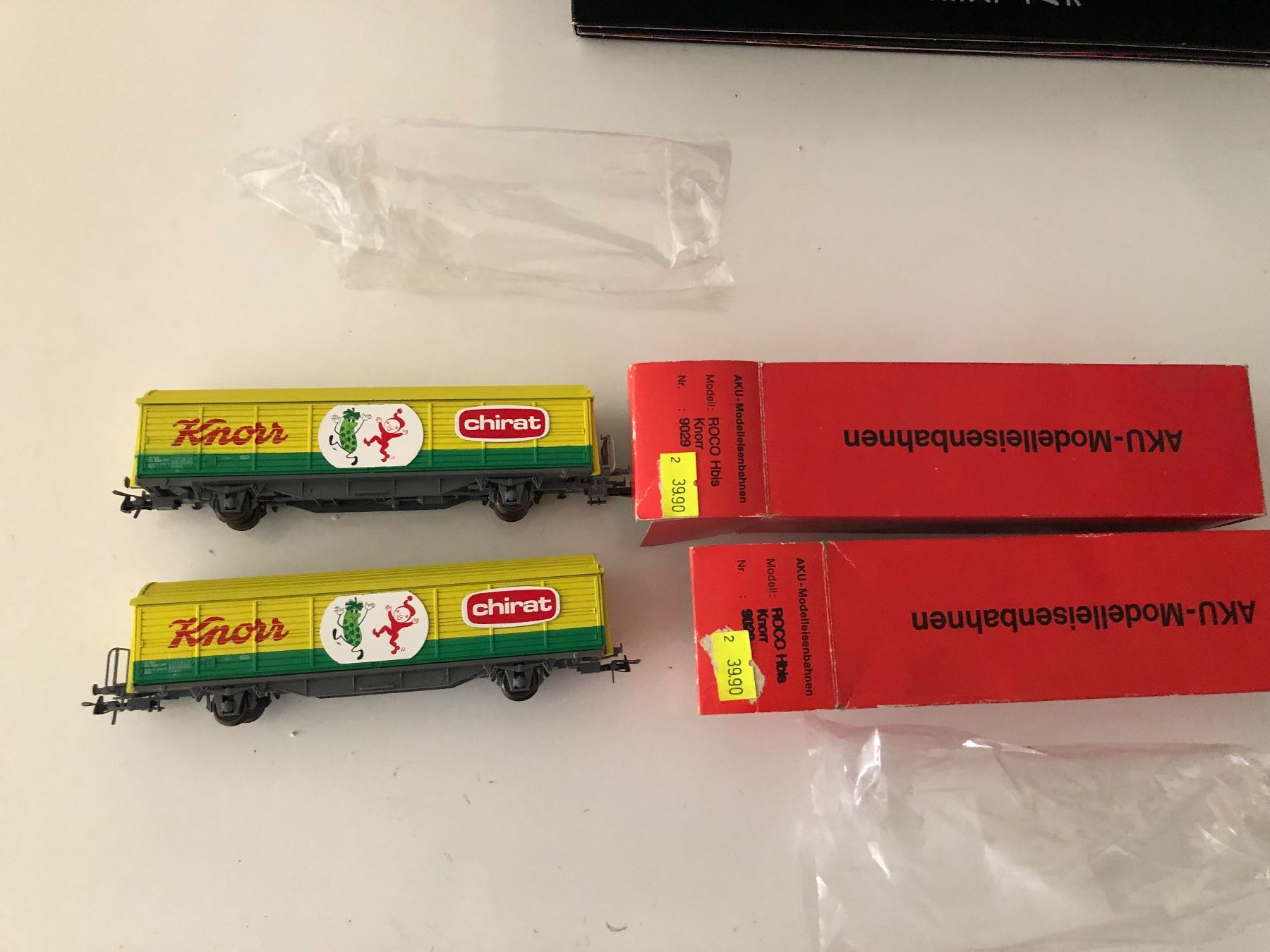 Aku Modelleisenbahnen: AKU Knorr 2er Set 9029 NEU – Neu und originalverpackt aus Ostermundigen von Garmin03