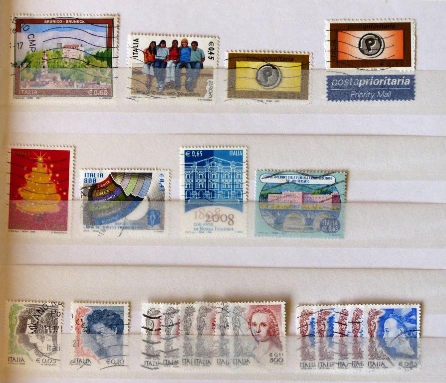 Tutti i francobolli: Italien Sammlung 800 Marken – Usato da Jona venduto da LWF01 8