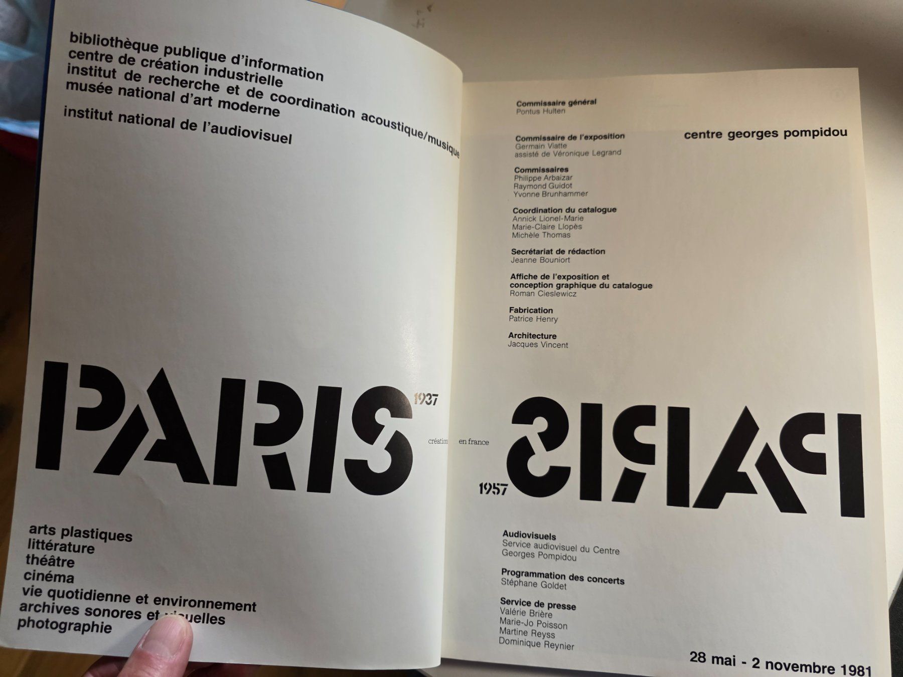 Libri: Paris 1957 - Kunst Katalog 1981 – Usato da Walterswil BE venduto da Lonitti 5