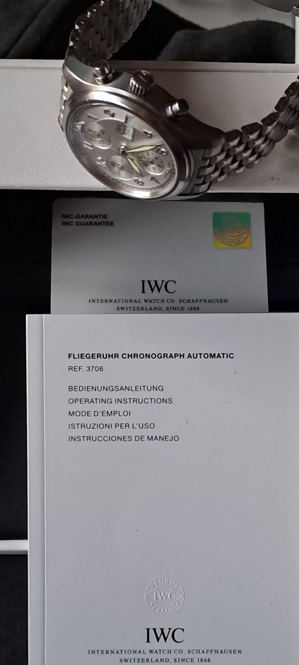 IWC Orologi: IWC Flieger-Spitfire Chronograph – Usato da Bichwil venduto da Uhrenticker-48 5