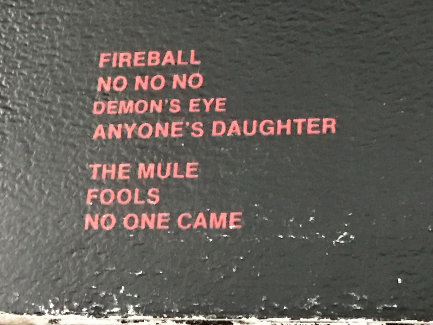 Dischi in vinile: DEEP PURPLE - Fireball - 1971 UK, 1th Press – Usato da Buchs AG venduto da Archie 5