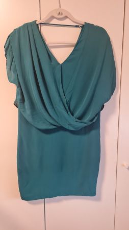 TIGER OF SWEDEN 💚🐯 seide silk kimono kleid grün Grösse 36