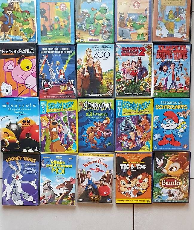 Tutti i DVDs: Lot de 30 dvd enfant – Usato da Servion venduto da meno999 1