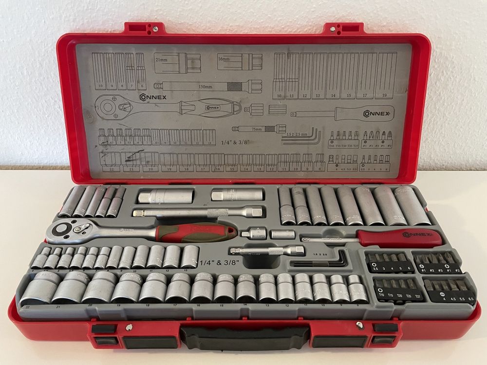 Werkzeugkoffer / Steckschlüssel auf Set Connex Ricardo Kaufen 