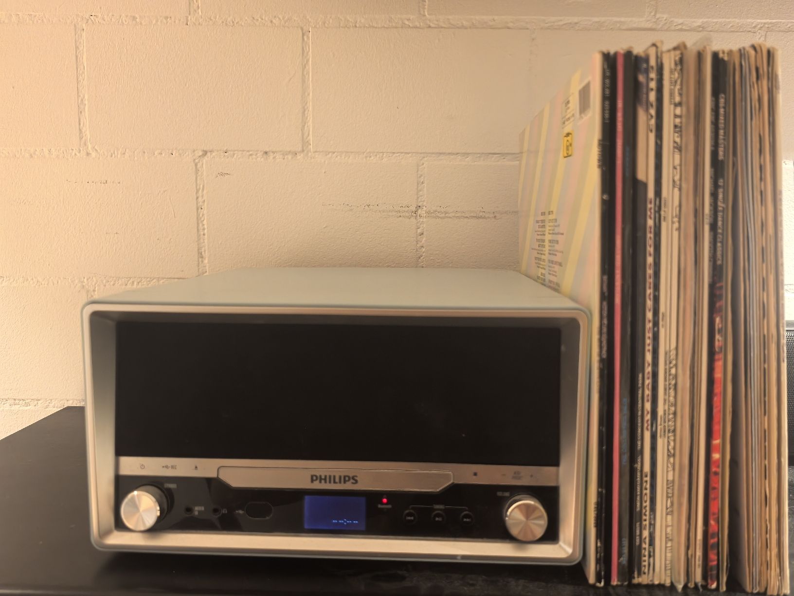 Philips Tourne-disques: Philips Plattenspieler CD Radio Bluetooth mit Platten  – D'occasion à Horgen par BirgitK01 2