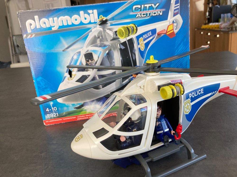 Playmobil Hélicoptère de police